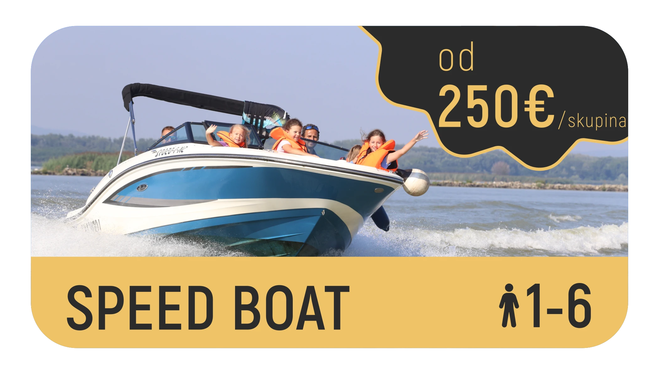 speed+boat+plavba+po+dunaji